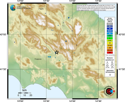 Mappa MCS - località