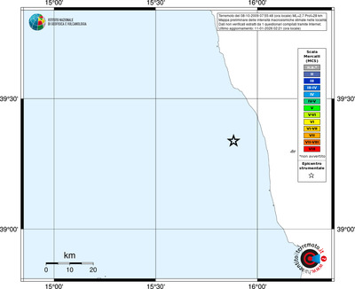 Mappa MCS - territori località