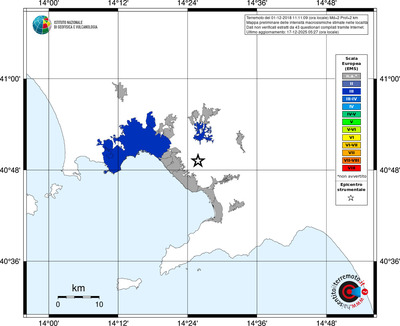 Mappa EMS - territori località