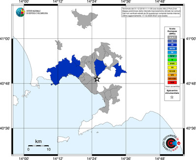 Mappa EMS - territori comuni