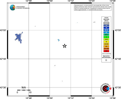 Mappa MCS - territori località