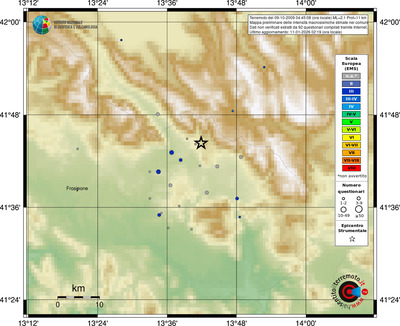 Mappa EMS - comuni