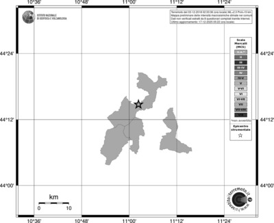 Mappa MCS - territori comuni