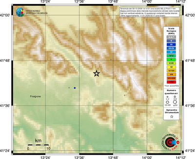 Mappa EMS - località