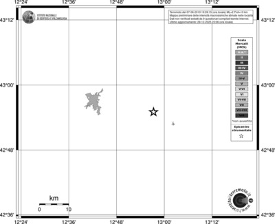 Mappa MCS - territori località