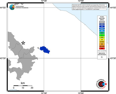 Mappa MCS - territori comuni