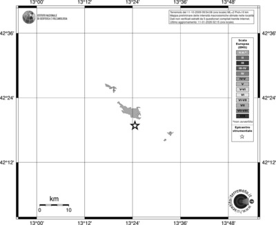 Mappa EMS - territori località