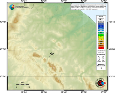 Mappa MCS - località