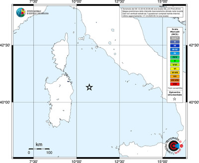 Mappa MCS - territori località