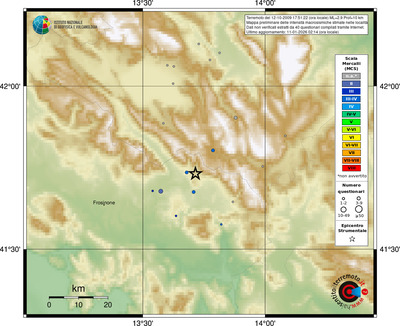 Mappa MCS - località