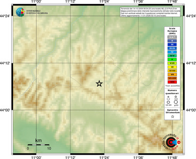 Mappa EMS - località