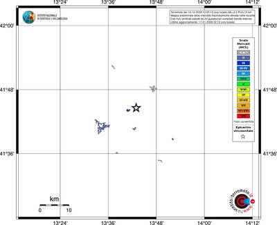 Mappa MCS - territori località