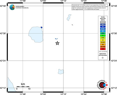 Mappa MCS - territori località