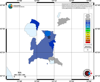 Mappa MCS - territori comuni