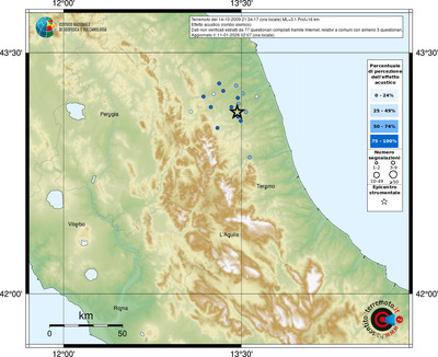 Mappa comuni con almeno 3 questionari