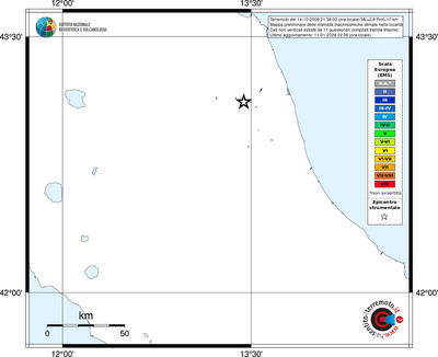 Mappa EMS - territori località