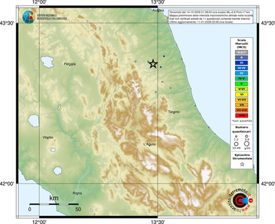 Mappa MCS - località