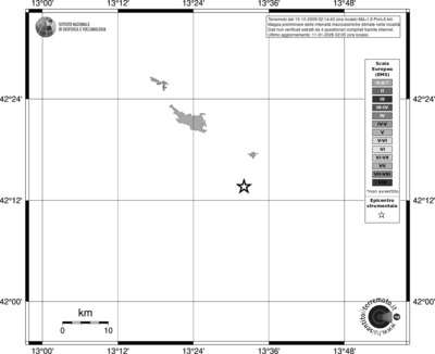 Mappa EMS - territori località