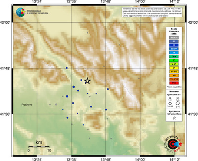 Mappa EMS - comuni