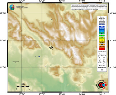 Mappa MCS - località