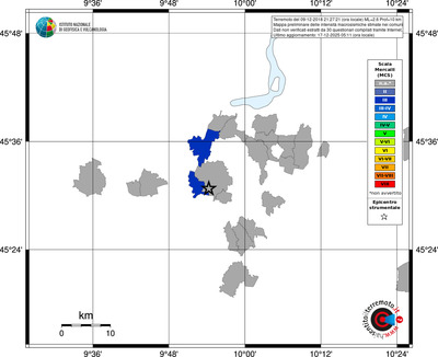 Mappa MCS - territori comuni