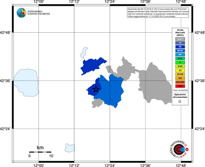 Mappa MCS - territori comuni
