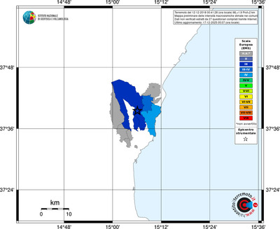 Mappa EMS - territori comuni