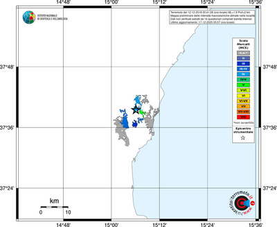 Mappa MCS - territori località