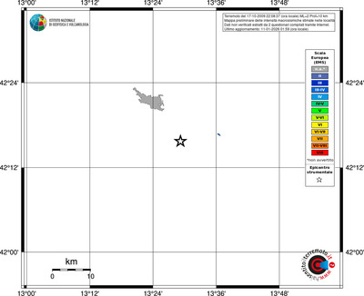 Mappa EMS - territori località