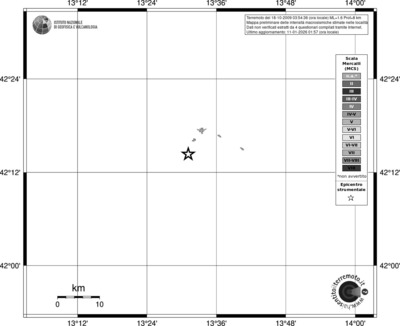 Mappa MCS - territori località