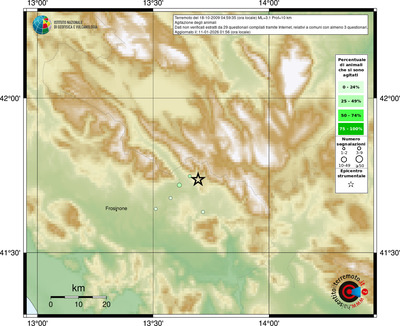 Mappa comuni con almeno 3 questionari