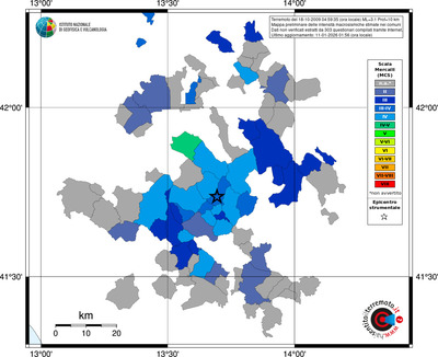 Mappa MCS - territori comuni