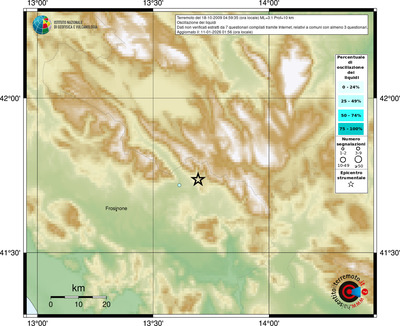 Mappa comuni con almeno 3 questionari