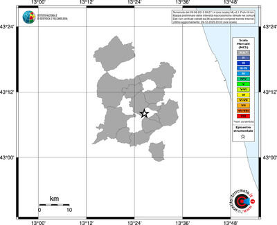 Mappa MCS - territori comuni