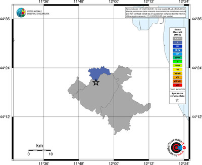 Mappa MCS - territori comuni