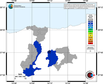 Mappa MCS - territori comuni
