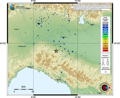 Mappa EMS - comuni