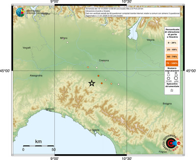 Mappa comuni con almeno 3 questionari