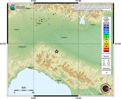 Mappa EMS - località
