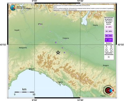 Mappa comuni con almeno 3 questionari