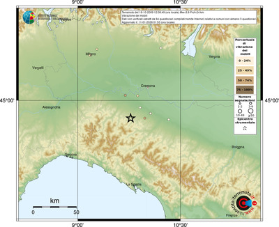 Mappa comuni con almeno 3 questionari