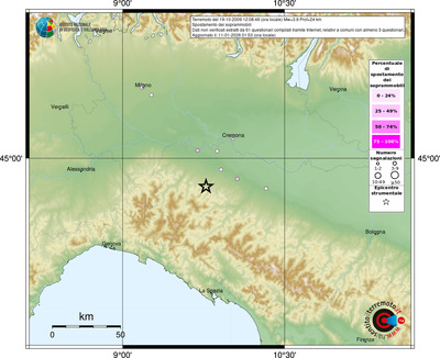 Mappa comuni con almeno 3 questionari