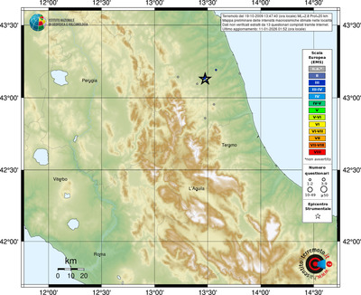 Mappa EMS - località