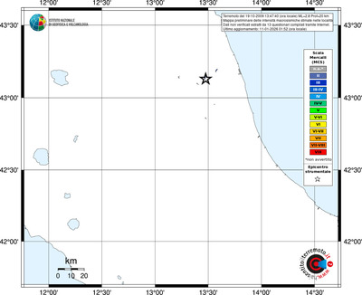 Mappa MCS - territori località