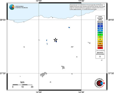 Mappa EMS - territori località