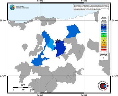 Mappa EMS - territori comuni