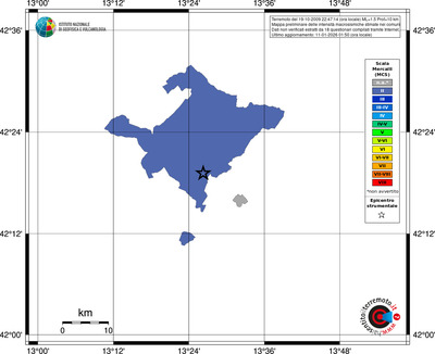 Mappa MCS - territori comuni