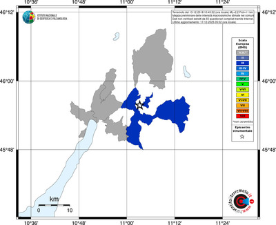 Mappa EMS - territori comuni