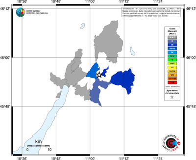 Mappa MCS - territori comuni