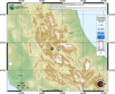 Mappa comuni con almeno 3 questionari
